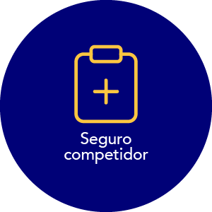 Ícono seguro competidor